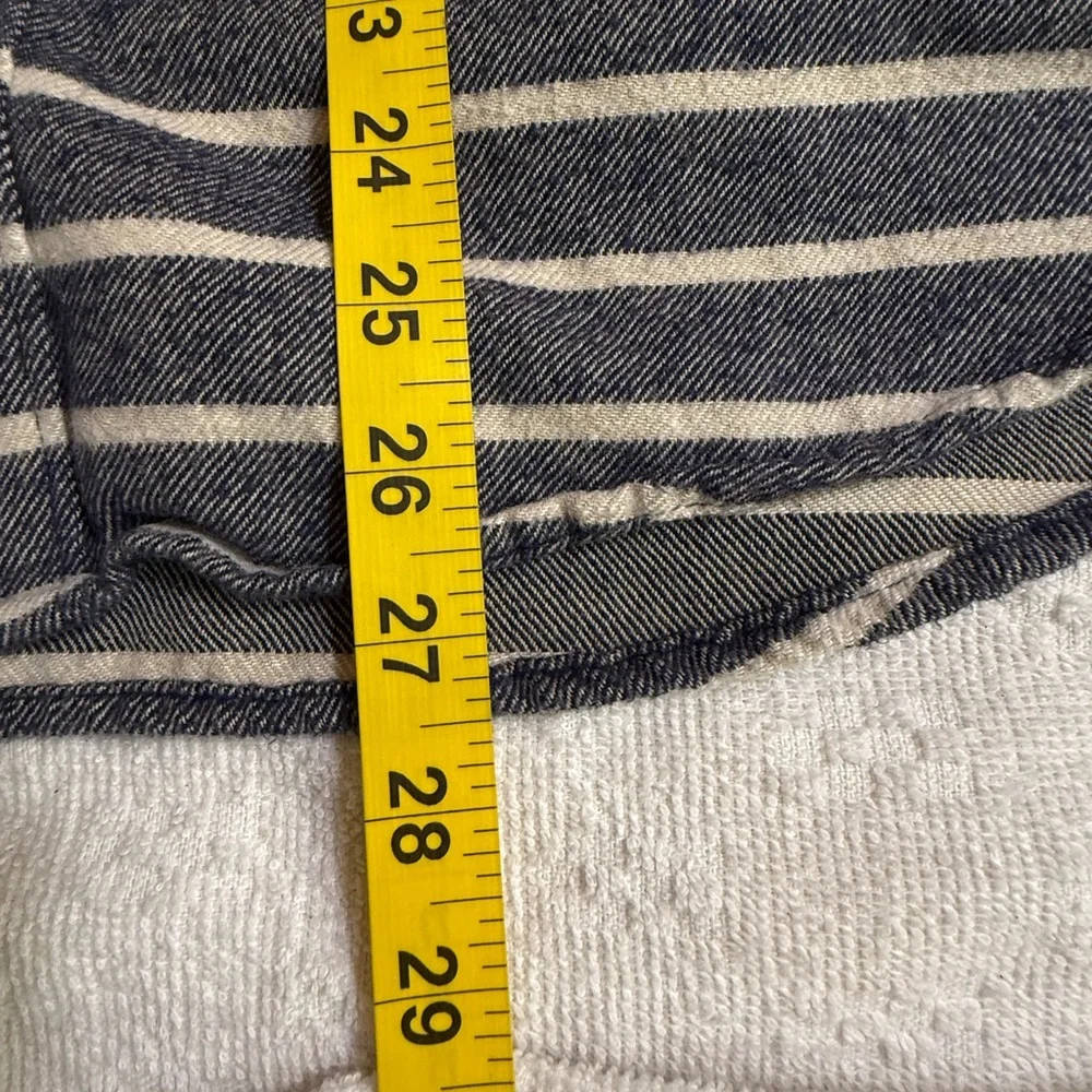 Tucker + Tate black and Cream Striped Shirt